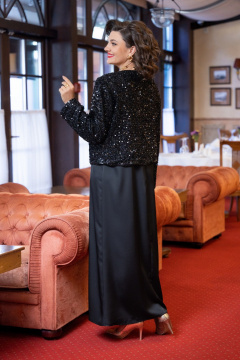 Жакет, платье VI ORO VR-1230 черный - фото 3