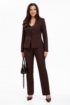 Брюки, жакет Golden Valley 6172-1 коричневый - фото 1