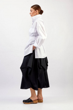 Блуза Rivoli 2455.1 белый - фото 3