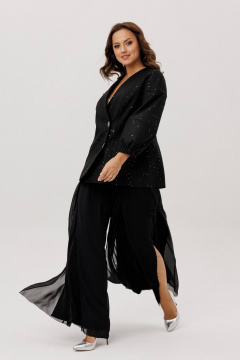 Брюки, жакет INVITE 6121 графит - фото 5