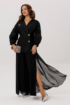 Брюки, жакет INVITE 6121 графит - фото 2