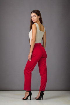 Брюки Rosheli 1161/1 красный - фото 2