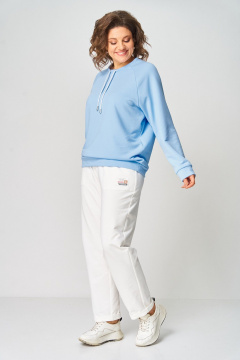 Джемпер Rumoda 2270 голубой - фото 5