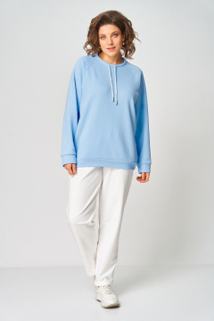 Джемпер Rumoda 2270 голубой - фото 2