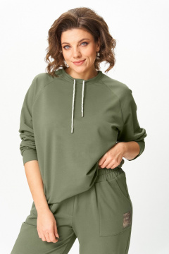 Джемпер Rumoda 2270 зеленый - фото 2