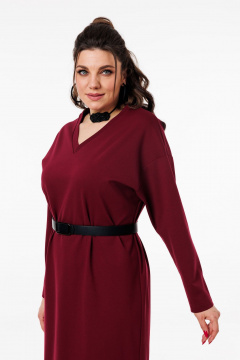 Платье Anelli 1739 винный_соблазн - фото 4