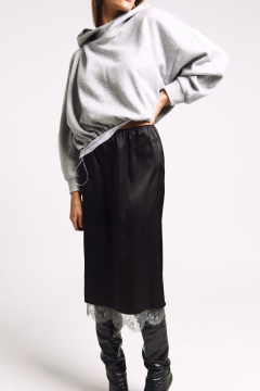 Худи MilMil 1245 серый - фото 5