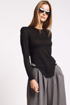 Лонгслив MilMil 1256 черный - фото 1