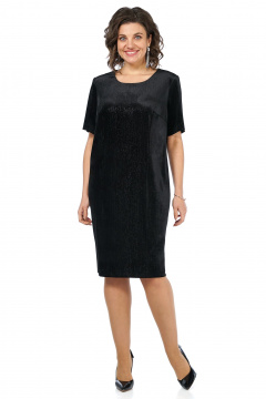 Платье Alani Collection 2468 черный - фото 2