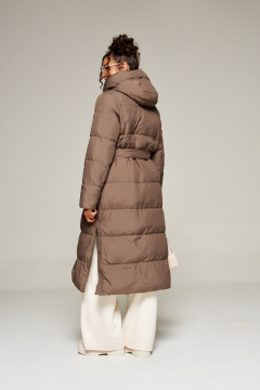 Пальто Beautiful&Free 8014 молочный_шоколад - фото 5