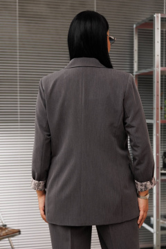 Брюки, жакет Anastasia 1155.3 графит - фото 5