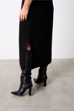 Платье AMUARt 1091 черный - фото 5