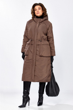 Пальто Lady Secret 8295 шоколад - фото 1