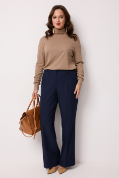 Брюки, джемпер, жакет Твой имидж 2287  темно-синий - фото 2