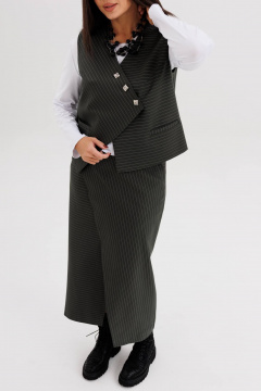 Джемпер, жилет, юбка Fantazia Mod 5282 зеленый - фото 4