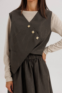 Джемпер, жилет, юбка Fantazia Mod 5294 - фото 5