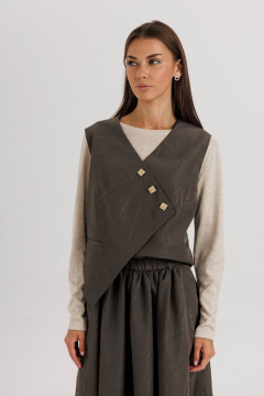 Джемпер, жилет, юбка Fantazia Mod 5294 - фото 3