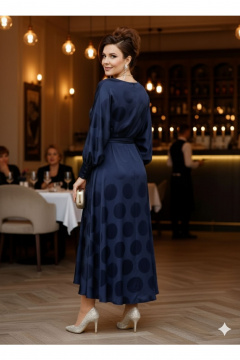 Платье Vittoria Queen 27733 темно-синий - фото 2