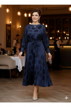 Платье Vittoria Queen 27733 темно-синий - фото 1