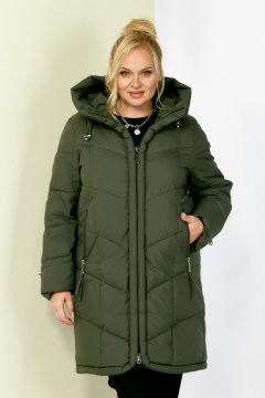 Пальто Shetti 2204 лесной - фото 5