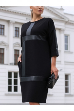 Платье Erika 1260-4 черный - фото 3