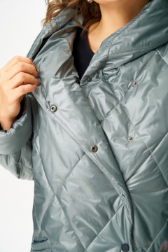 Полупальто ANASTASIA MAK 1055-1 мох - фото 5