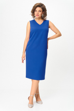 Платье ANASTASIA MAK 1293 василек - фото 5