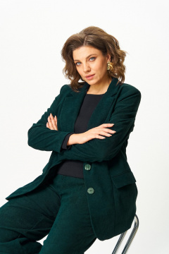 Блейзер ANASTASIA MAK 1304 зеленый - фото 5