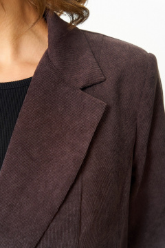 Блейзер ANASTASIA MAK 1304 коричневый - фото 5