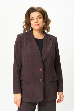 Блейзер ANASTASIA MAK 1304 коричневый - фото 1