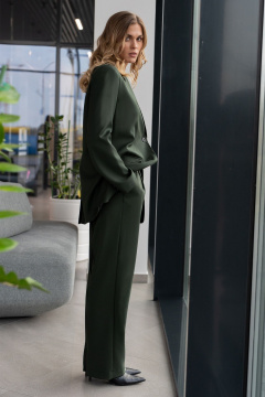 Брюки, жакет SILVERSPICE S-1531 зеленый - фото 2