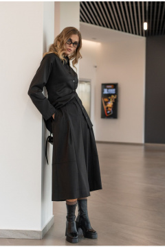 Блуза SILVERSPICE S-7526 черный - фото 4