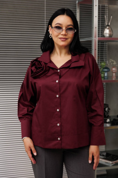 Блуза Anastasia 1204.2 бордо - фото 1