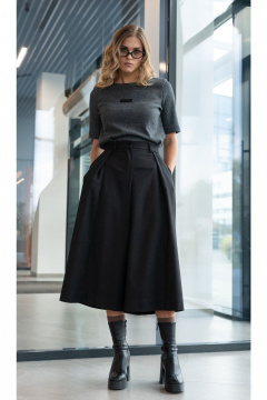 Джемпер SILVERSPICE S-7523 темно-серый - фото 3