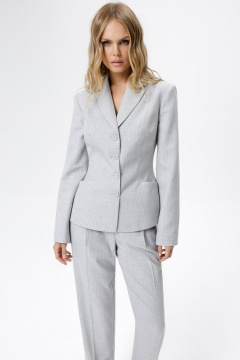 Брюки, жакет PiRS 6227 светло-серый - фото 2