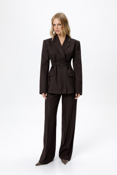 Жакет PiRS 6258 коричневый - фото 4