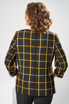 Блуза, брюки Romanovich Style 2-1269 горчица/черный - фото 5