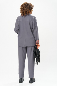 Брюки, жакет Michel chic 1441 грей - фото 5