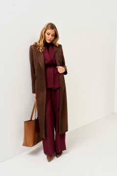 Пальто Mars design 1038 шоколадный - фото 3