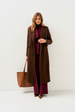 Пальто Mars design 1038 шоколадный - фото 1