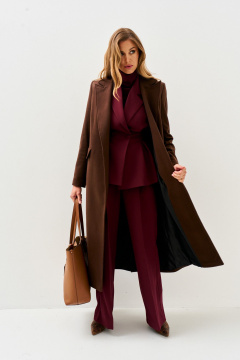 Пальто Mars design 1038 шоколадный - фото 2