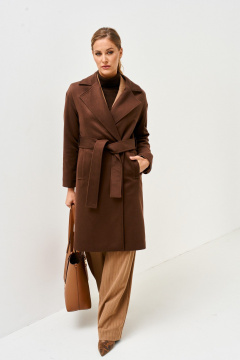 Пальто Mars design 1039 шоколадный - фото 5