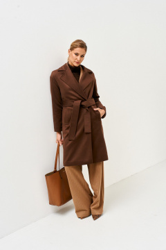 Пальто Mars design 1039 шоколадный - фото 4