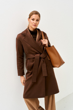 Пальто Mars design 1039 шоколадный - фото 2