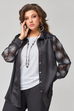 Блуза, брюки Fita 1353 черный - фото 3