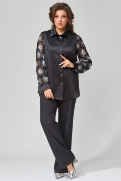 Блуза, брюки Fita 1353 черный - фото 1