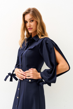 Платье Mars design 1047 синий - фото 5