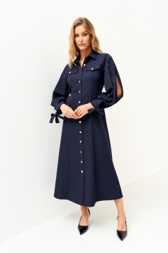Платье Mars design 1047 синий - фото 4
