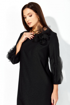 Брошь, платье TAiER 1407 черный - фото 4