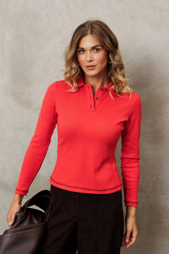 Джемпер Gizart 15419 морковный - фото 1